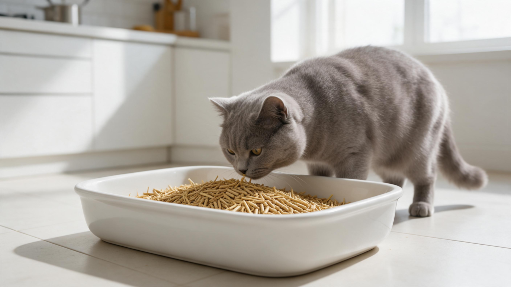 Can You Use Horse Bedding Pellets as Cat Litter