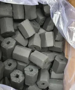 Würfelförmige Kokosnussschalen-Holzkohle