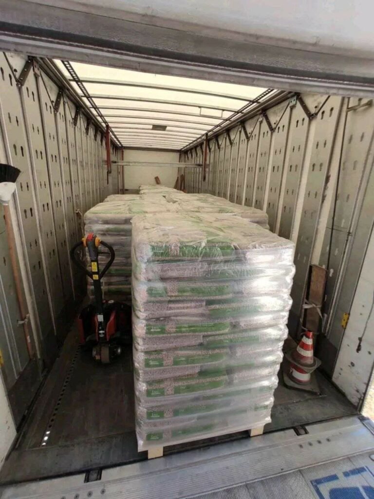 How to import biomass pellets
